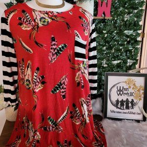 NOW AND FOREVER 1X PLUS LONG SLEEVE TOP